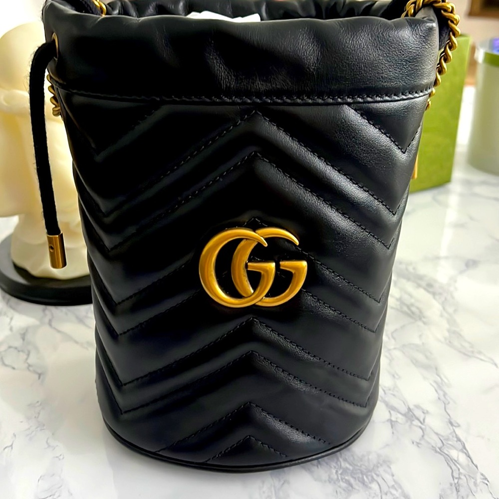 Gucci Marmont Mini Bucket Bag